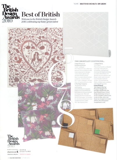 Sam Pickard Press Elle Decoration